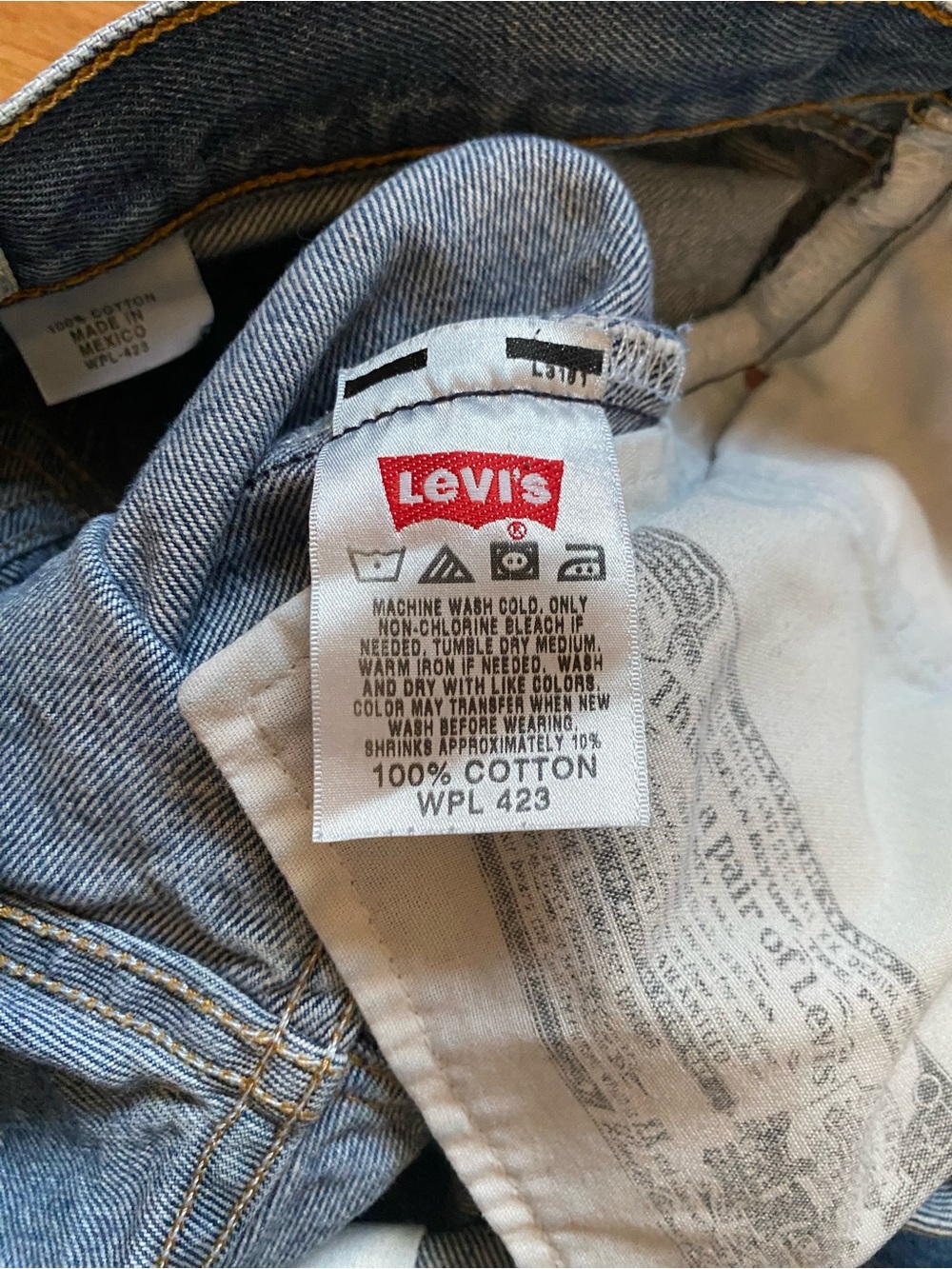 Levi’s 501 Original Fit Jeans Men’s 30x30 (Measures 28x28) 2008 Made in Mexico - Picture 6 of 12